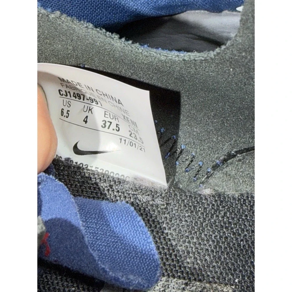 Nike React Element 55 Womens Size 6.5‎ Blue Red Running Shoes Walking Sneakers